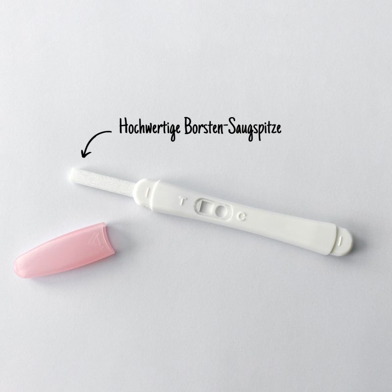 hCG-Schwangerschaftsschnelltest Mittelstrahl (10mIU)